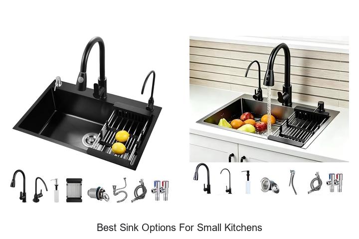 best sink options for small kitchens