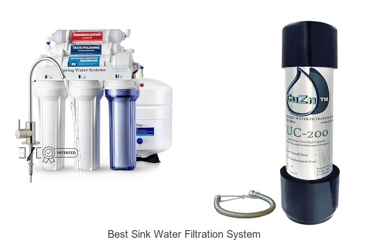best sink water filtration system