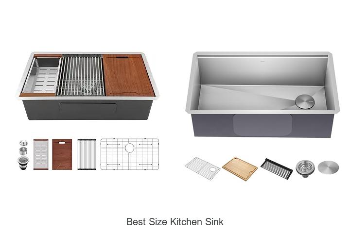 best size kitchen sink