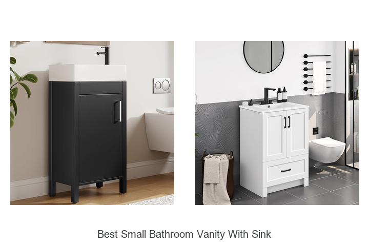 best small bathroom vanity with sink