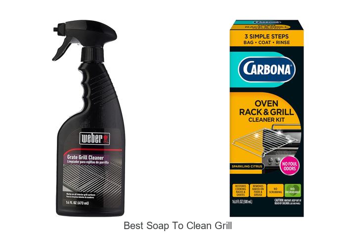 best soap to clean grill