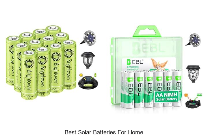 best solar batteries for home