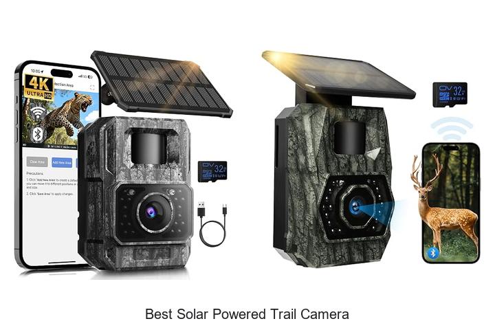 best solar powered trail camera