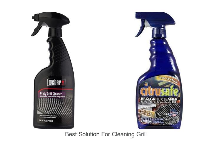best solution for cleaning grill