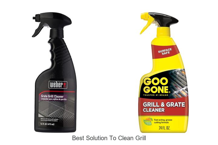 best solution to clean grill