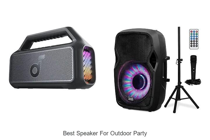 best speaker for outdoor party