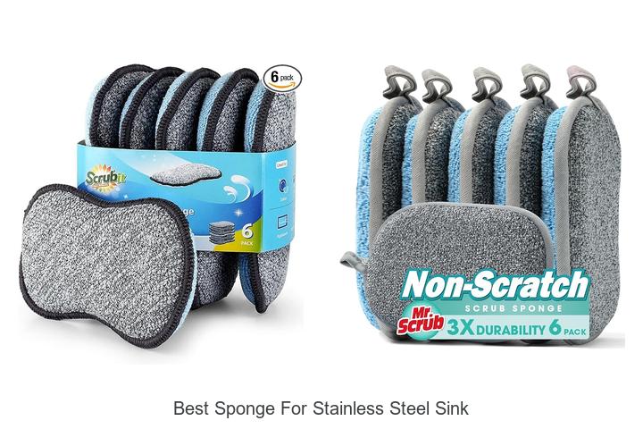 best sponge for stainless steel sink