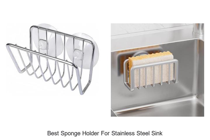 best sponge holder for stainless steel sink