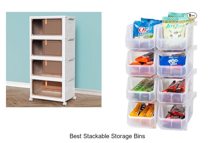 best stackable storage bins