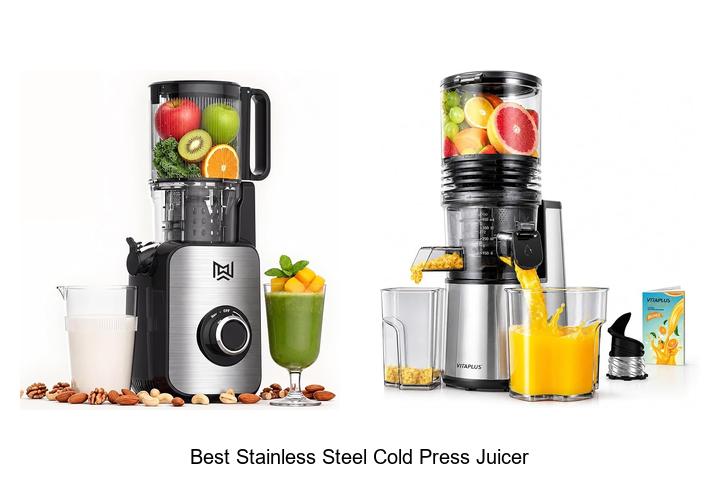best stainless steel cold press juicer