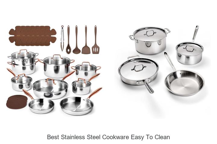 best stainless steel cookware easy to clean