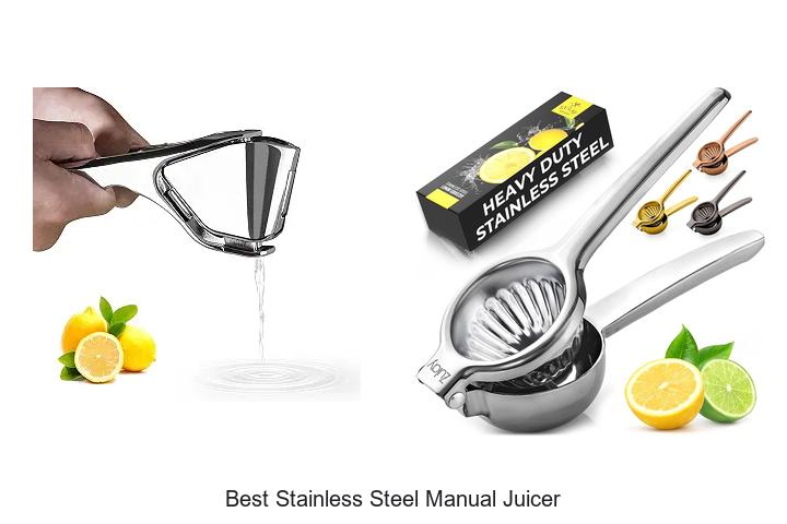 best stainless steel manual juicer