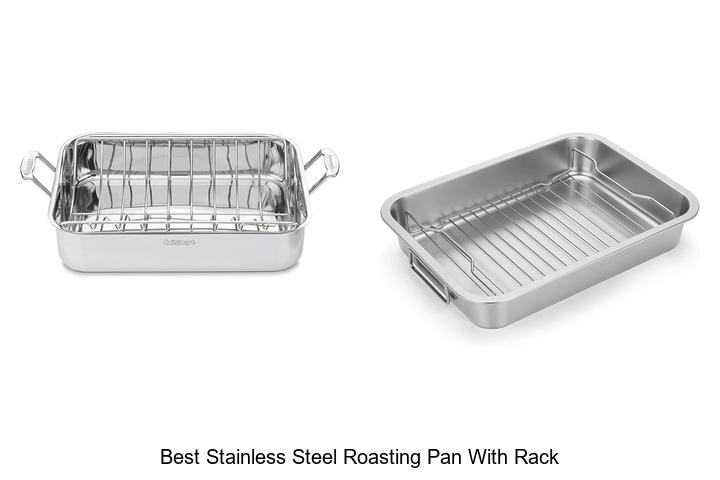 best stainless steel roasting pan with rack