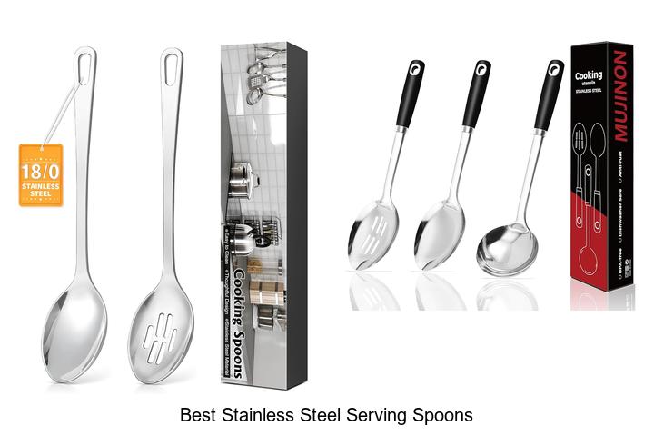 best stainless steel serving spoons