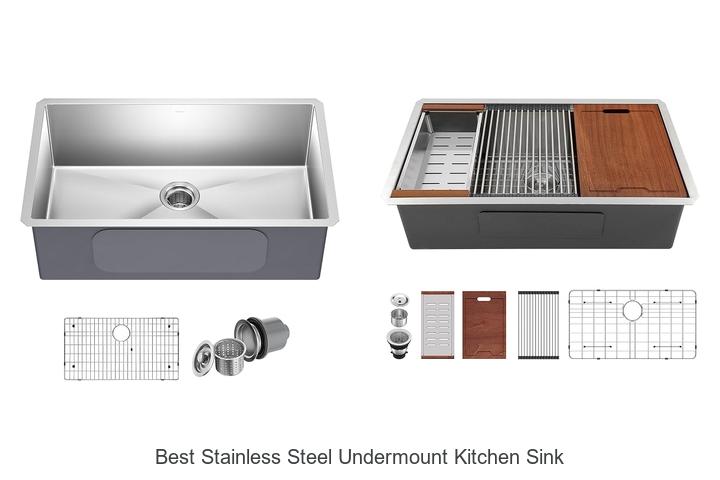 best stainless steel undermount kitchen sink