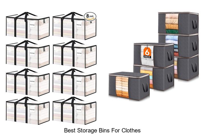 best storage bins for clothes