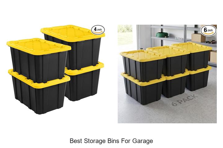 best storage bins for garage