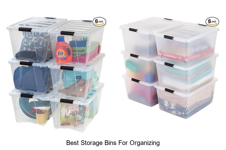 best storage bins for organizing