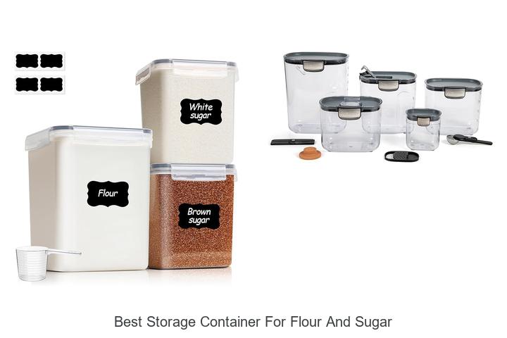 best storage container for flour and sugar