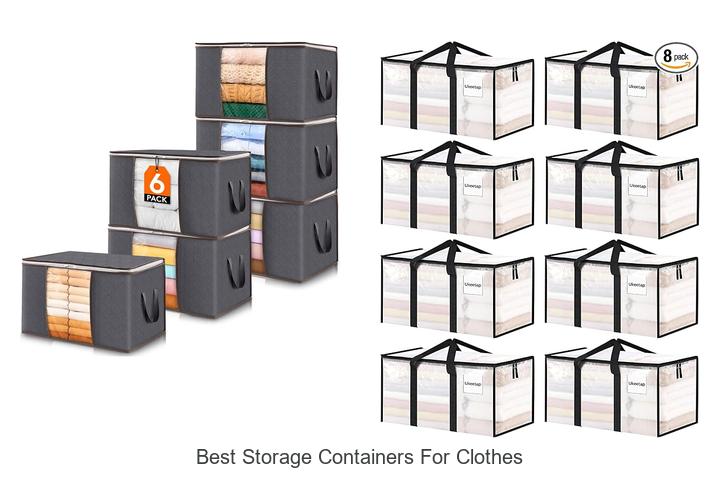 best storage containers for clothes