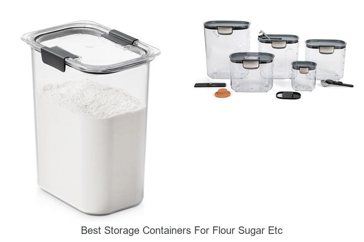 best storage containers for flour sugar etc