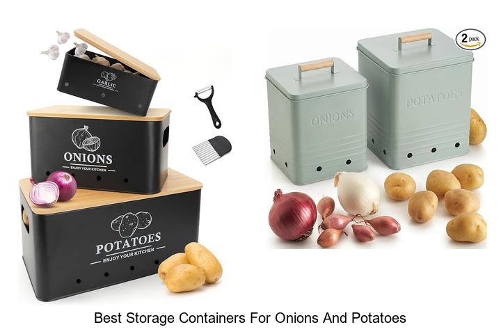 best storage containers for onions and potatoes