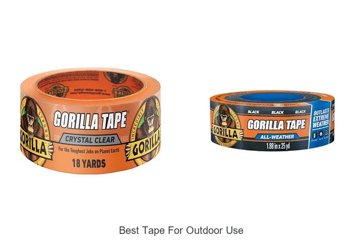 best tape for outdoor use