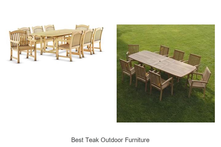 best teak outdoor furniture