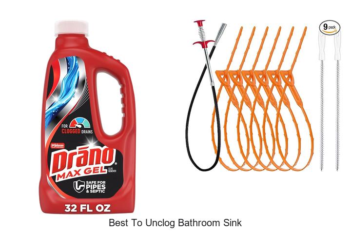 best to unclog bathroom sink