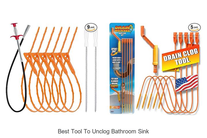 best tool to unclog bathroom sink