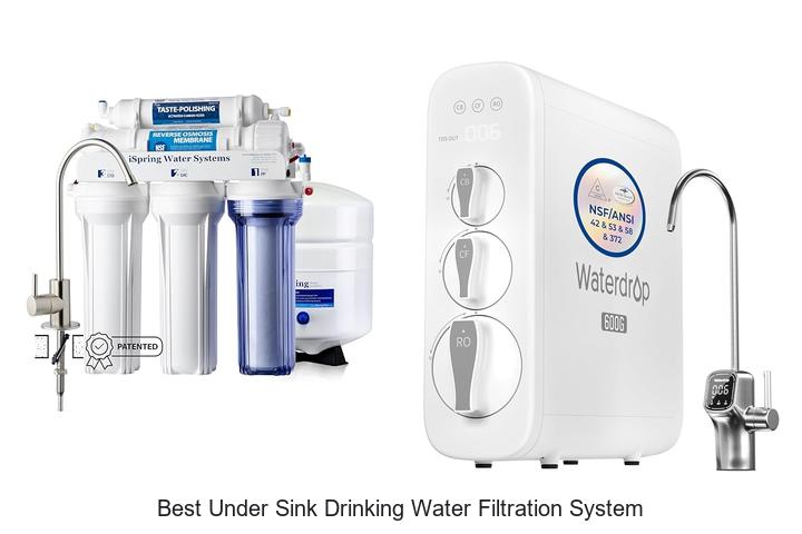 best under sink drinking water filtration system
