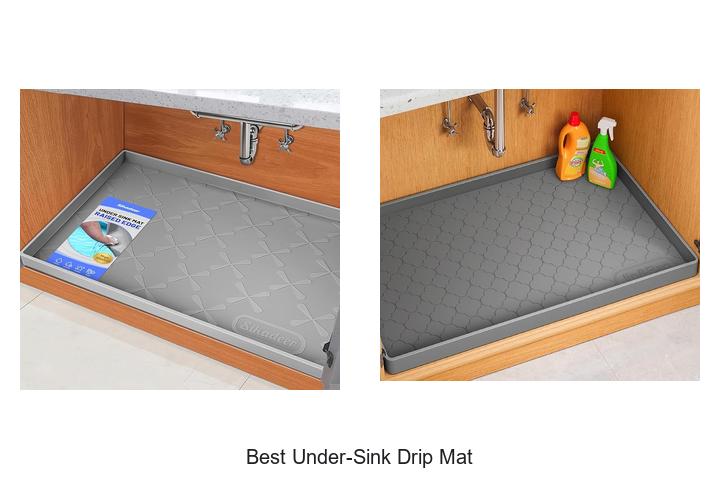 best under sink drip mat