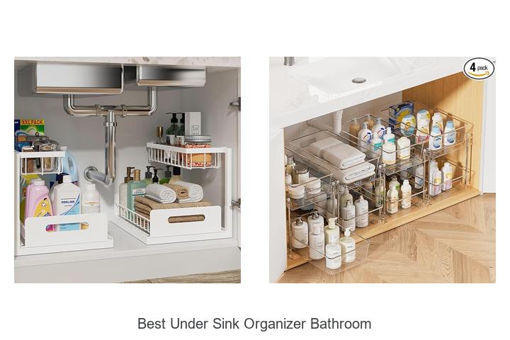 best under sink organizer bathroom