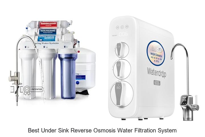 best under sink reverse osmosis water filtration system