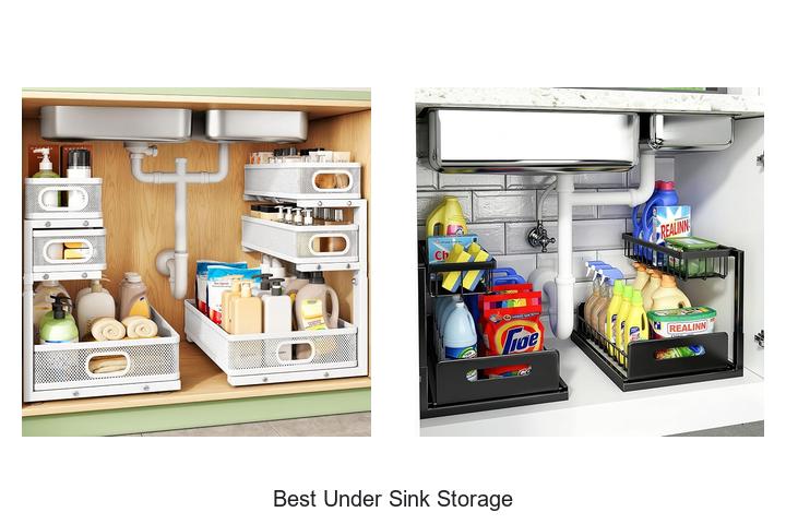 best under sink storage