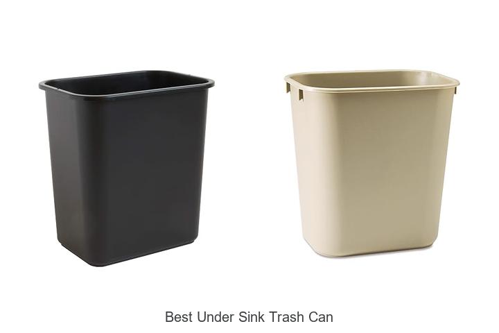 best under sink trash can
