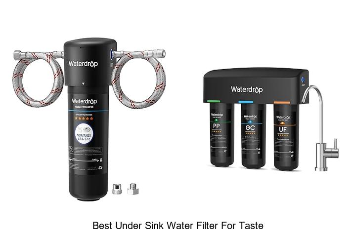 best under sink water filter for taste