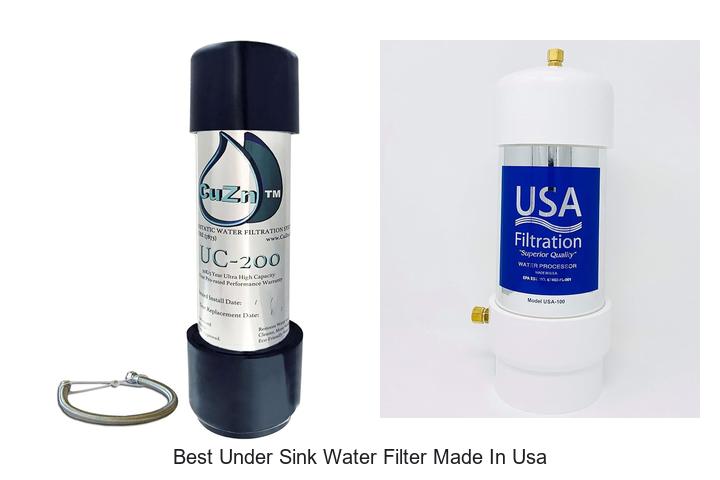 best under sink water filter made in usa