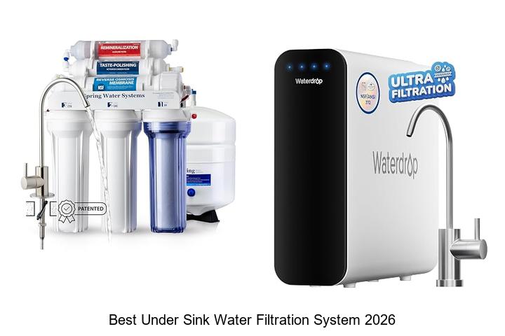 best under sink water filtration system 2026