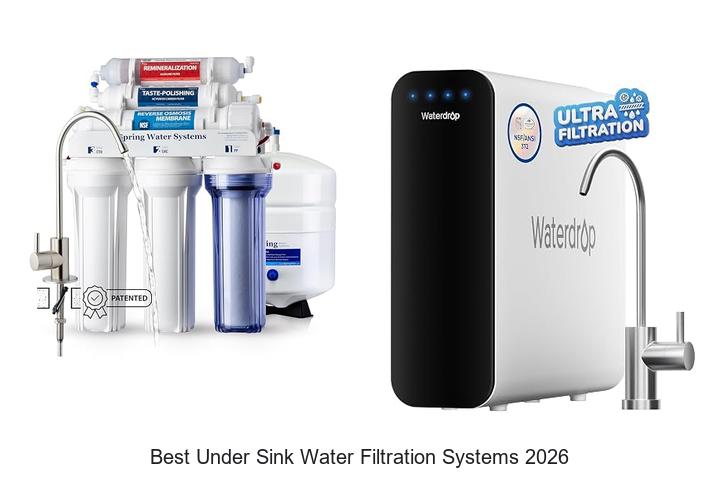 best under sink water filtration systems 2026
