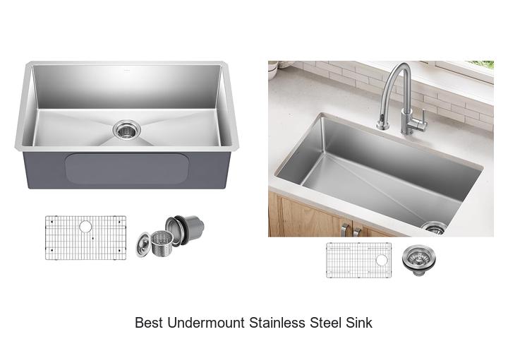 best undermount stainless steel sink