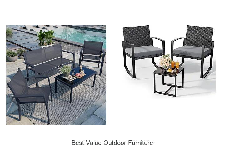 best value outdoor furniture