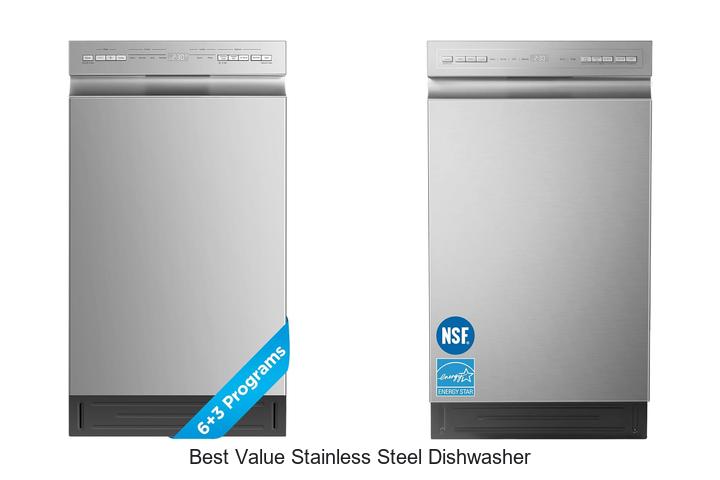 best value stainless steel dishwasher