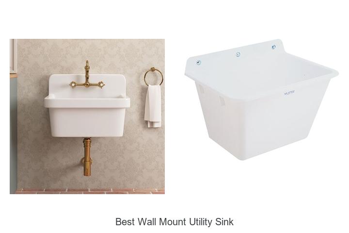 best wall mount utility sink