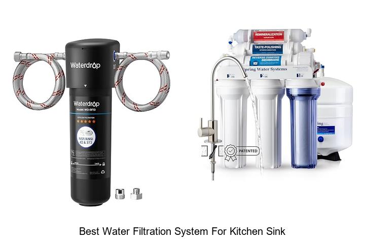 best water filtration system for kitchen sink
