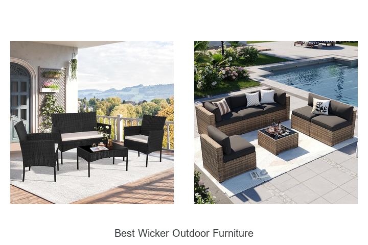 best wicker outdoor furniture