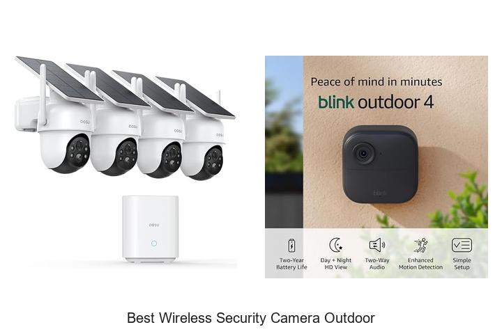 best wireless security camera outdoor