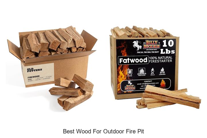 best wood for outdoor fire pit
