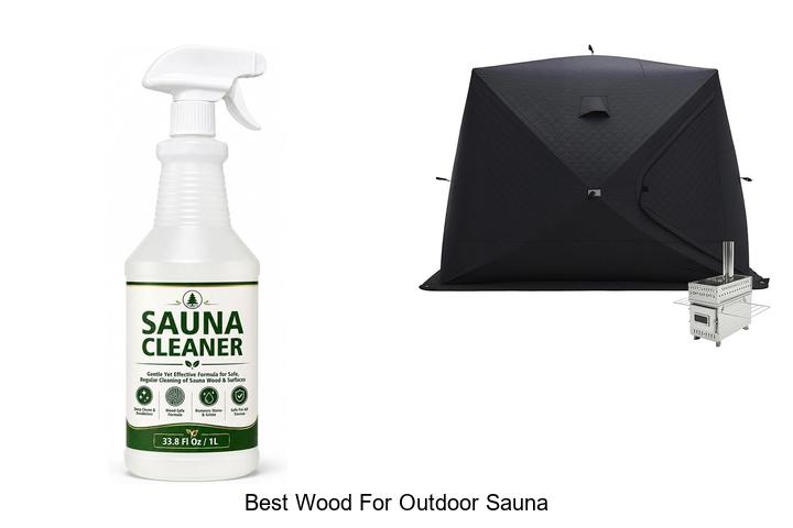best wood for outdoor sauna