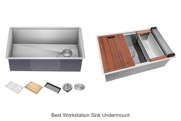 best workstation sink undermount